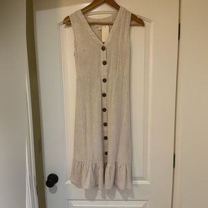 NWT Monteau LA Linen Dress